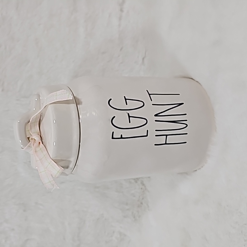 Rae Dunn Egg Hunt Ceramic Canister
